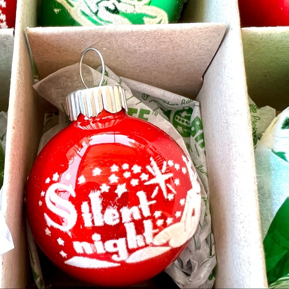 12 Radko Xmas Holiday Splendor Signature Flocked Tulips & Ball Ornaments - Picture 8 of 16